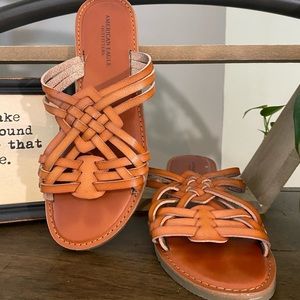 American Eagle outfitters leather sandals